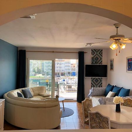 Appartement 80 M2,Port Rhodes D-2 Chambres, Terrasse Panoramique, Vue Sur Le Canal Principal D'Empuriabrava Exterior foto